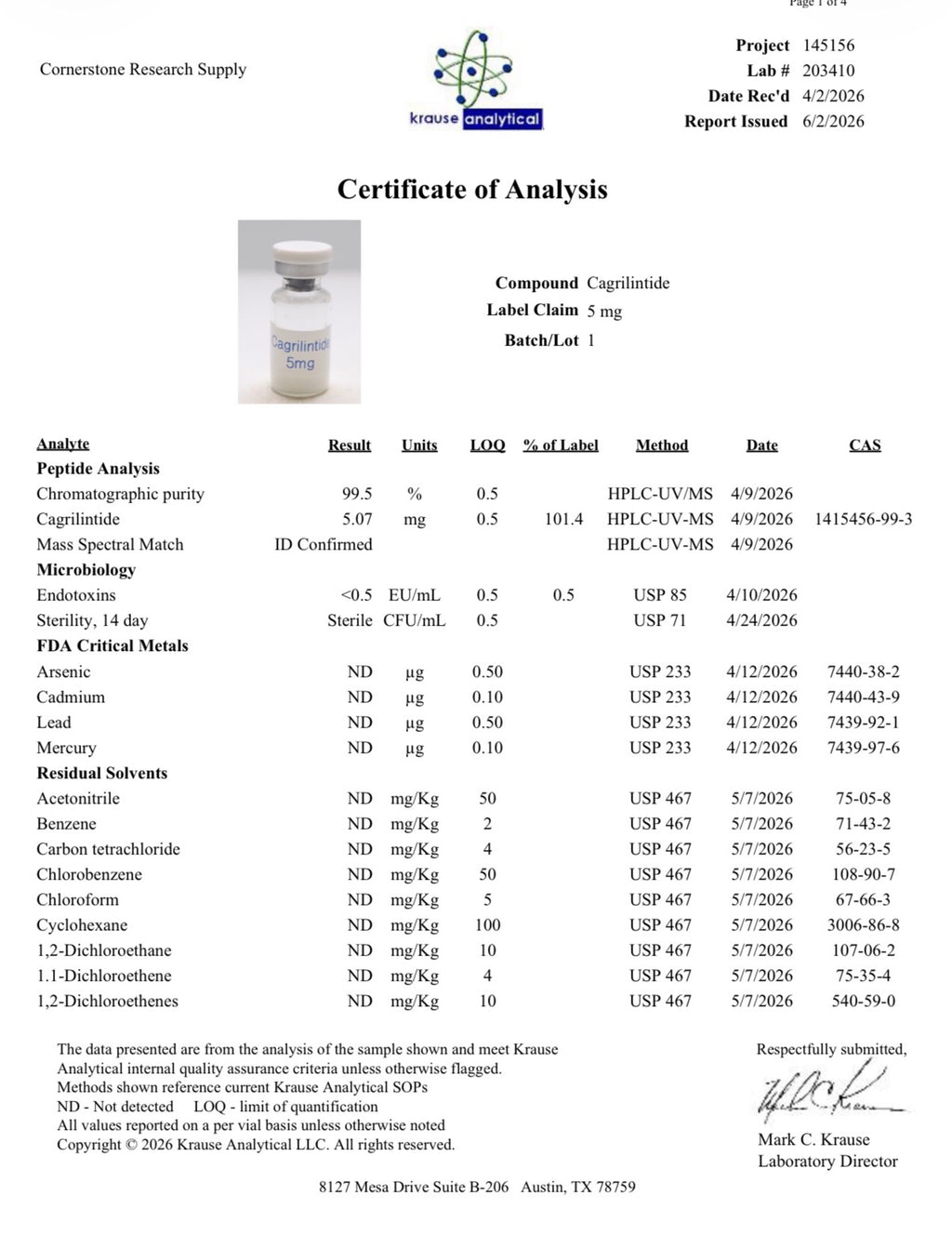 Cagrilintide 5mg